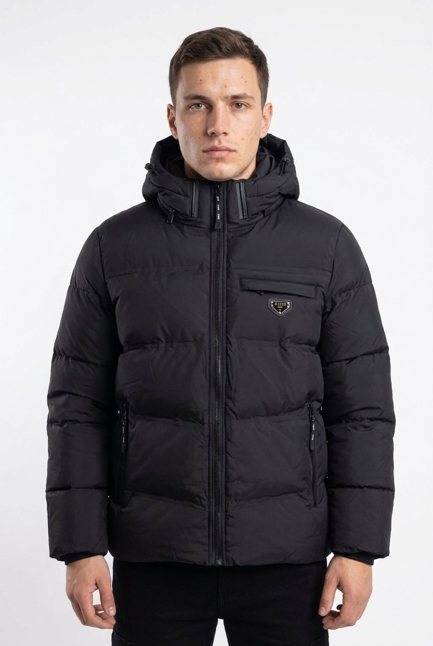 ICON Original Men MA2618-1 – Zwart – herenjas