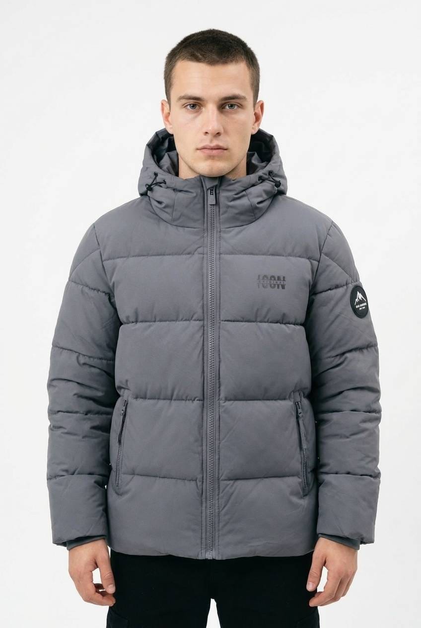 ICON Original Men MA2620-2 – Grijs – herenjas