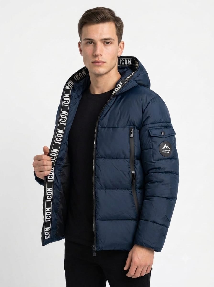 ICON Original Men MA2623-2 – Donkerblauw – herenjas