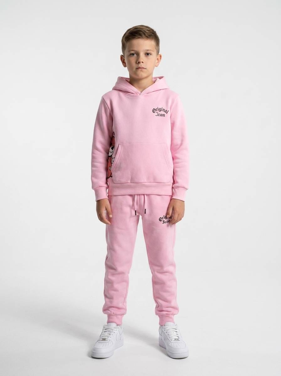 ICON Original Kids BL1128-6 – Roze – joggingpak voor kids