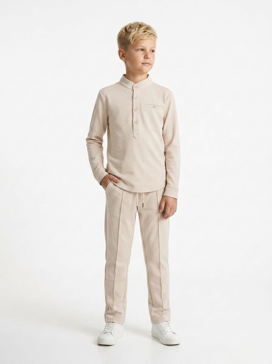 ICON Original Kids BL837-3 – Zand – joggingpak voor kids