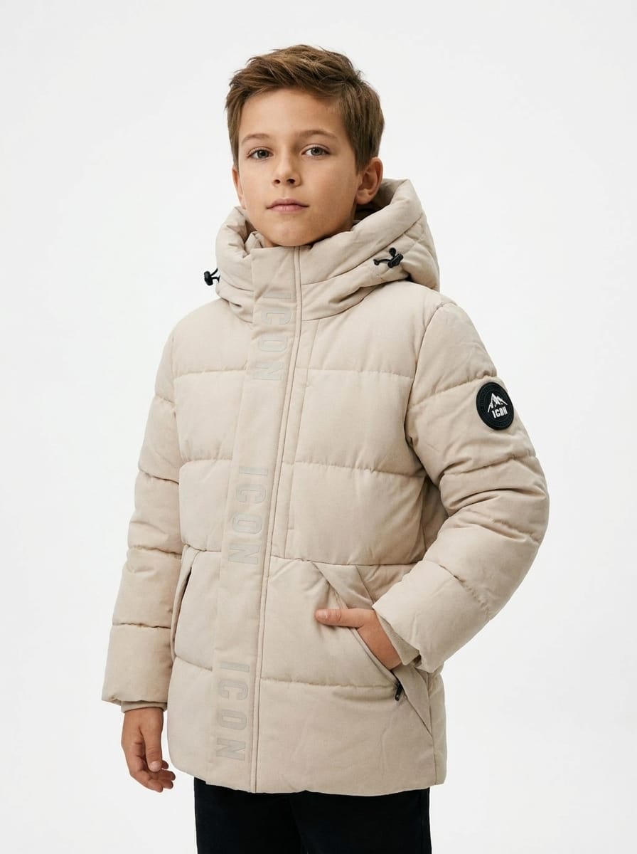 ICON Original Kids DG2611-4 – Zand – jas voor kids