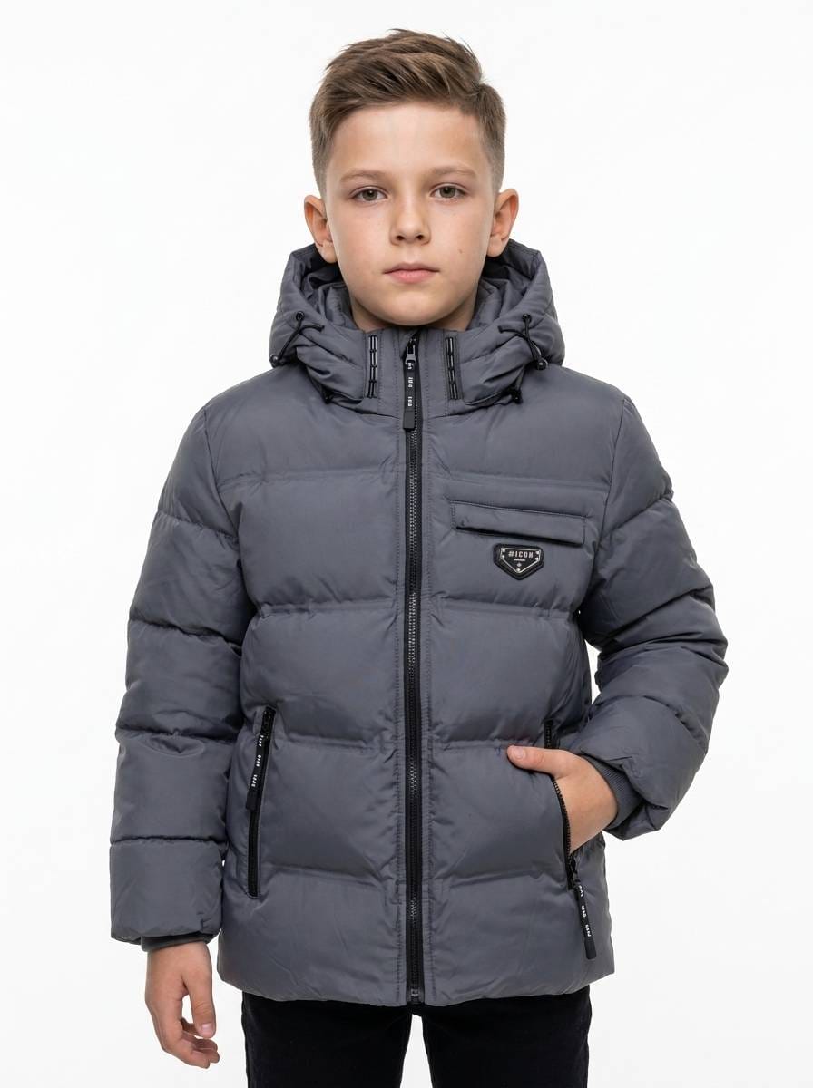 ICON Original Kids DG2618-2 – Grijs – jas voor kids