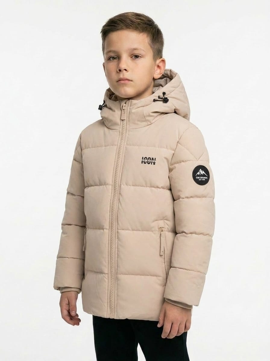 ICON Original Kids DG2620-4 – Zand – jas voor kids