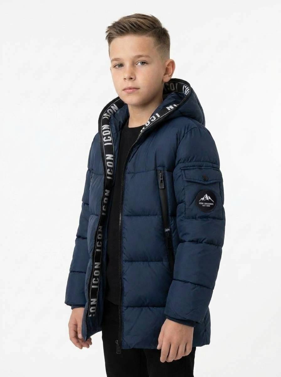 ICON Original Kids DG2623-2 – Donkerblauw – parka voor kids