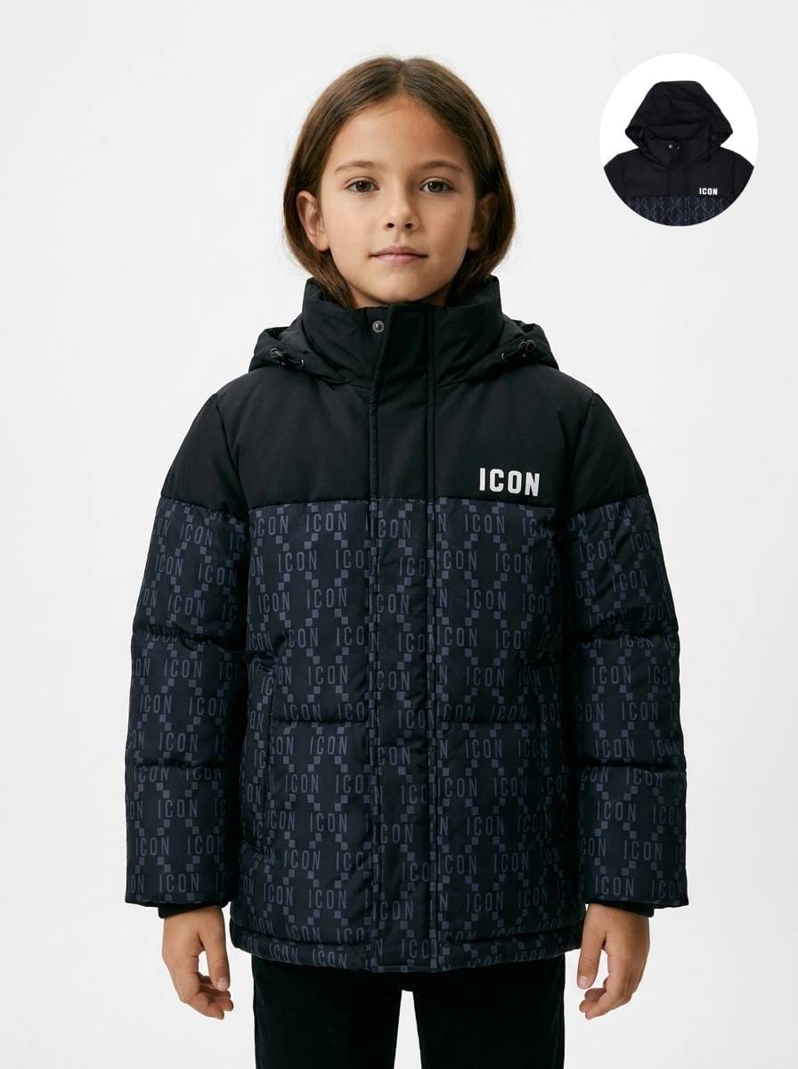 ICON Original Kids DG2661-1 – Zwart – jas voor kids