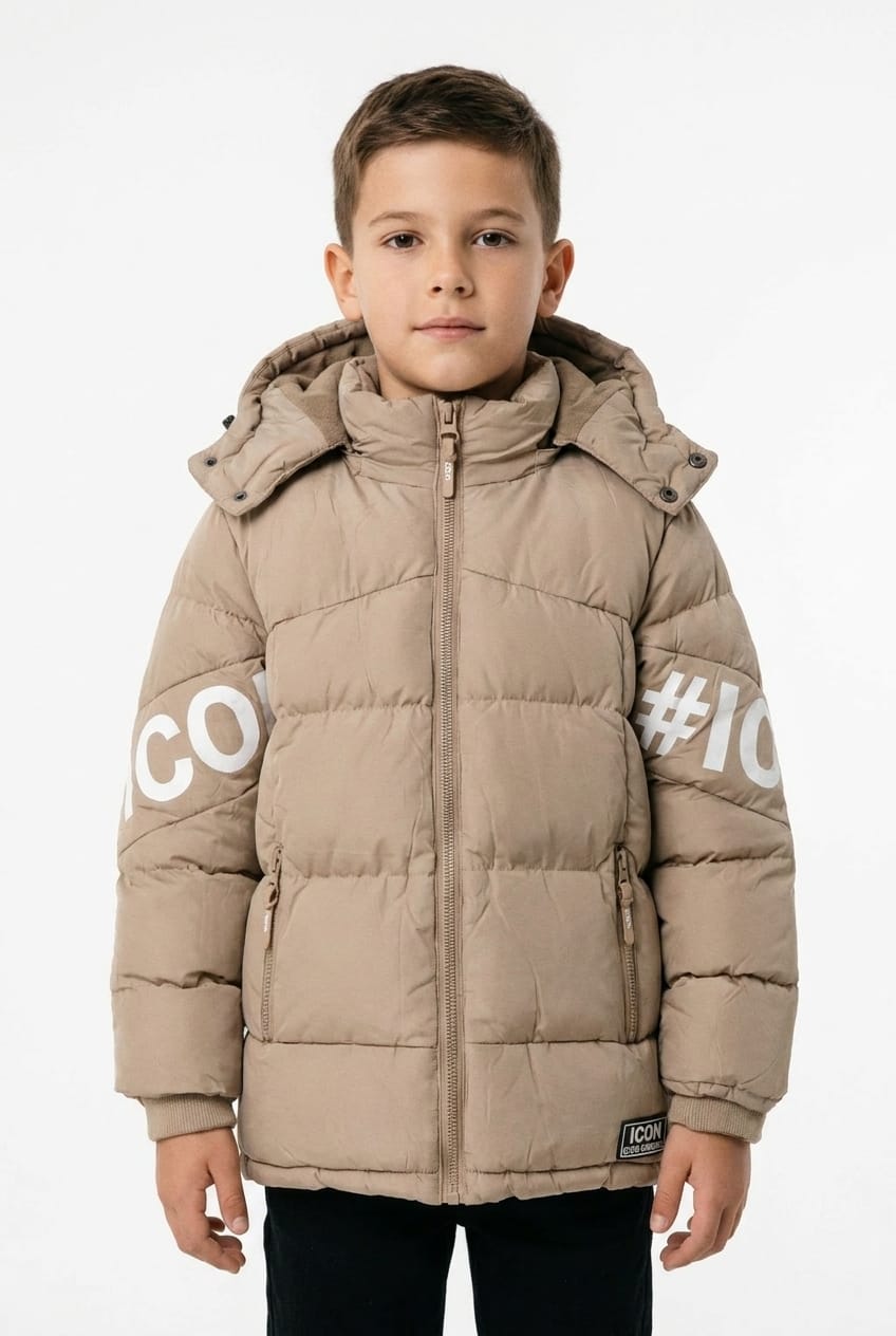 ICON Original Kids KK1342-2 – Zand – jas voor kids